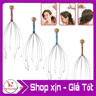 Cây massage đầu bạch tuột giúp thư giãn giảm căng thẳng - dụng cụ mát xa đầu thư giãn giảm stress