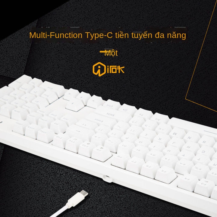 Bàn phím cơ FE87/104 RGB Văn phòng máy tính chơi game tùy chỉnh