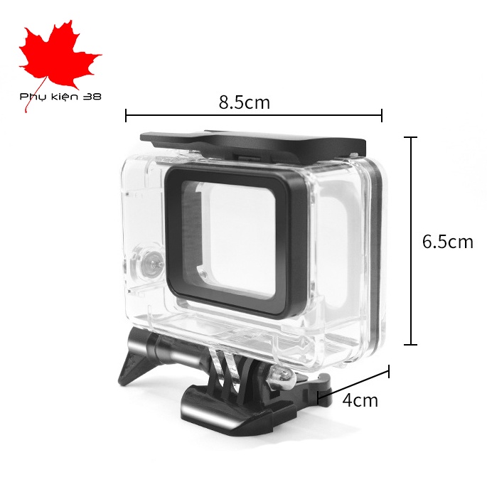 Case Gopro 5/6/7 - Vỏ chống nước dùng cho Gopro Hero 5, Gopro Hero 6, Gopro Hero 7