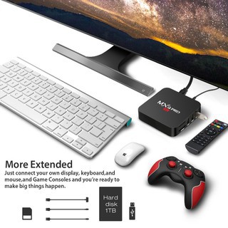 Đầu Tv Box Android 7.1 Mxq Pro 4k 4 + 64gb Rk3229 Lõi Tứ Phiên Bản 5g