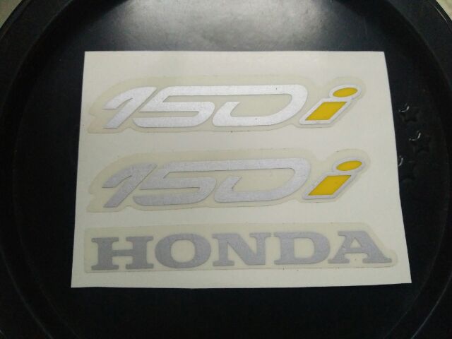 Bộ tem chữ honda 150i trang trí xe Honda Ps
