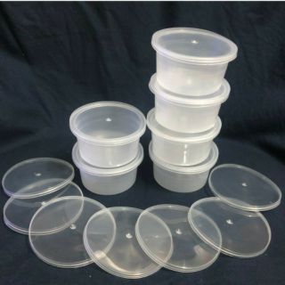 Combo 100 Hộp nhựa tròn 40ml kèm nắp