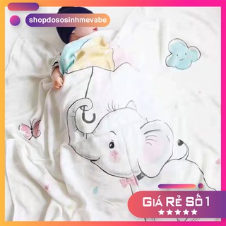 (Được chọn mẫu) Khăn Lụa Aden Đa Năng Sợi Tre / Khăn tắm hoặc quấn bé