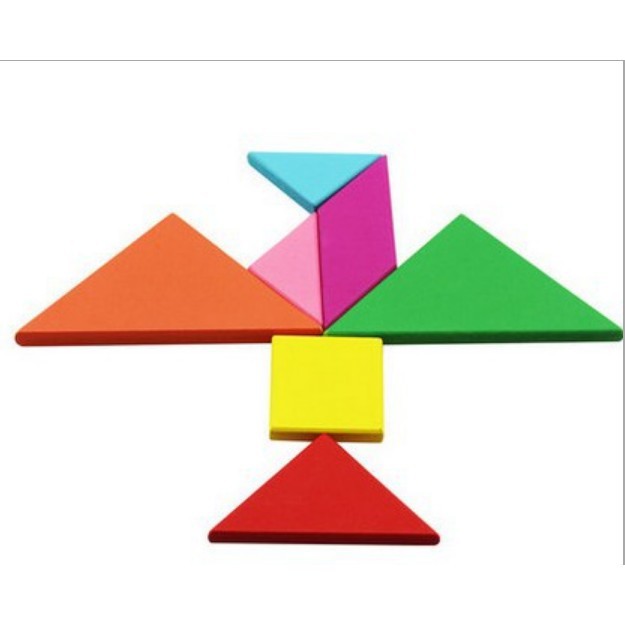 [Ana Kids] Bộ ghép trò chơi trí uẩn tangram FRESHIP 99k