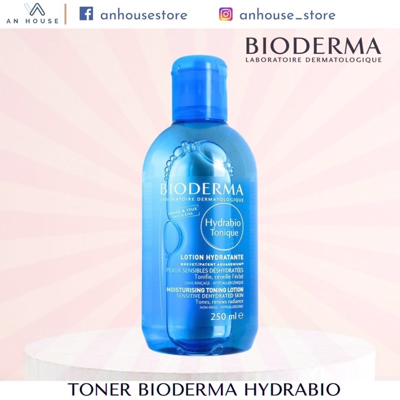 [Date 2023]Toner không cồn Bioderma Hydrabio cấp ẩm 250ml