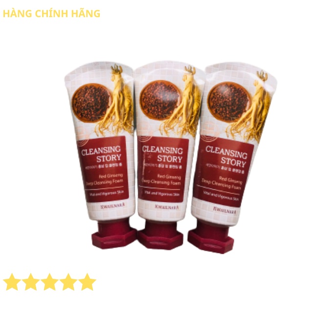 ⚘⚘⚘Sữa rửa mặt tinh chất nhân sâm Red Ginseng hàng chính hãng-Hàn Quốc