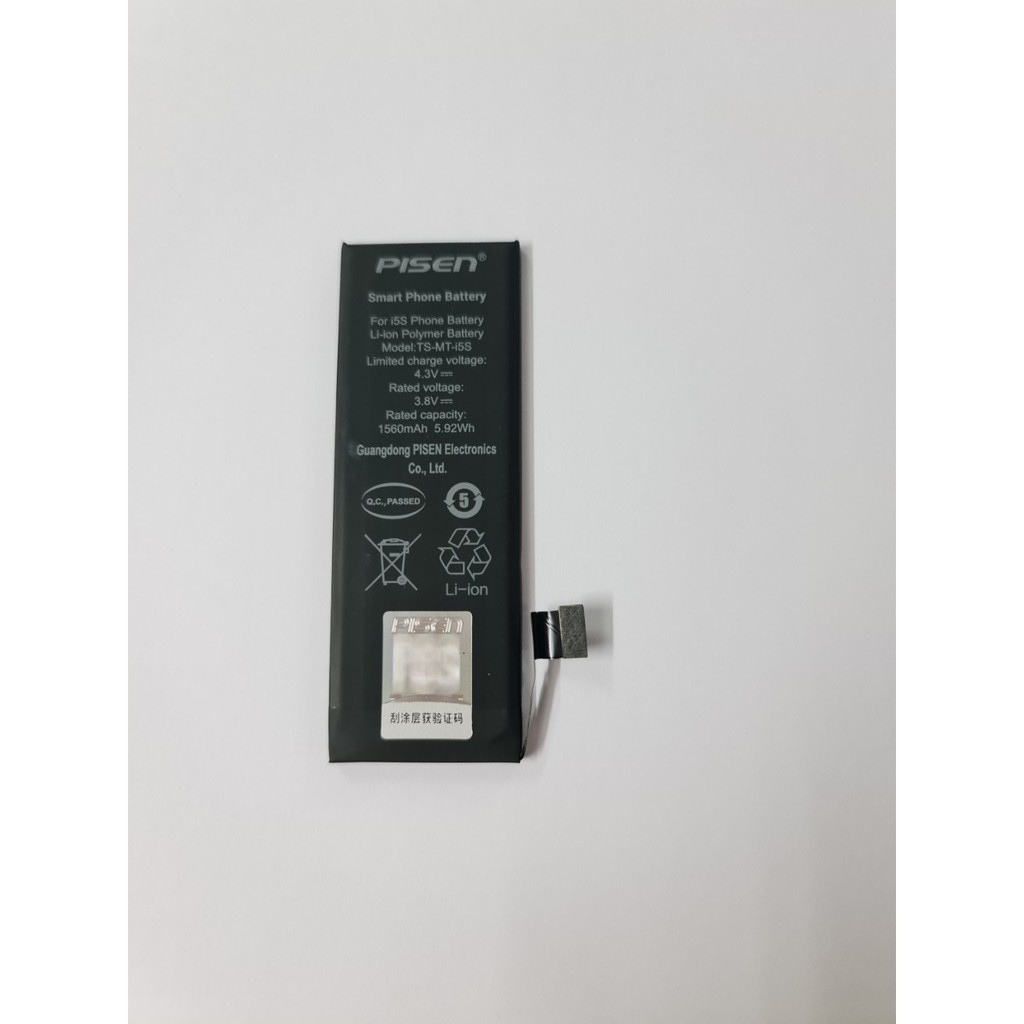 Pin Pisen IPhone 5S/5C - Hàng Chính hãng