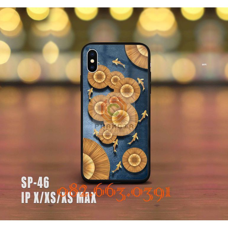 Ốp lưng IP X / XS / XS MAX hình cá koi siêu đẹp