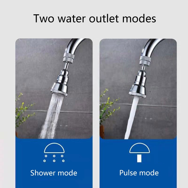 Pcf * Nhà Bếp Đa Năng 360° Đầu Lọc Vòi Nước Linh Hoạt Có Thể Xoay Tiện Dụng