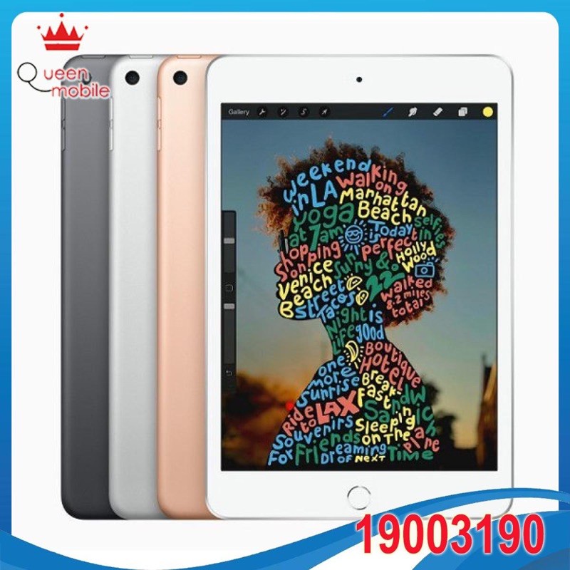 [Trả góp 0% LS] [TRẢ GÓP 0%] Máy tính bảng iPad Mini 5 (Wifi) new 99% đủ phụ kiện BH (fullbox)