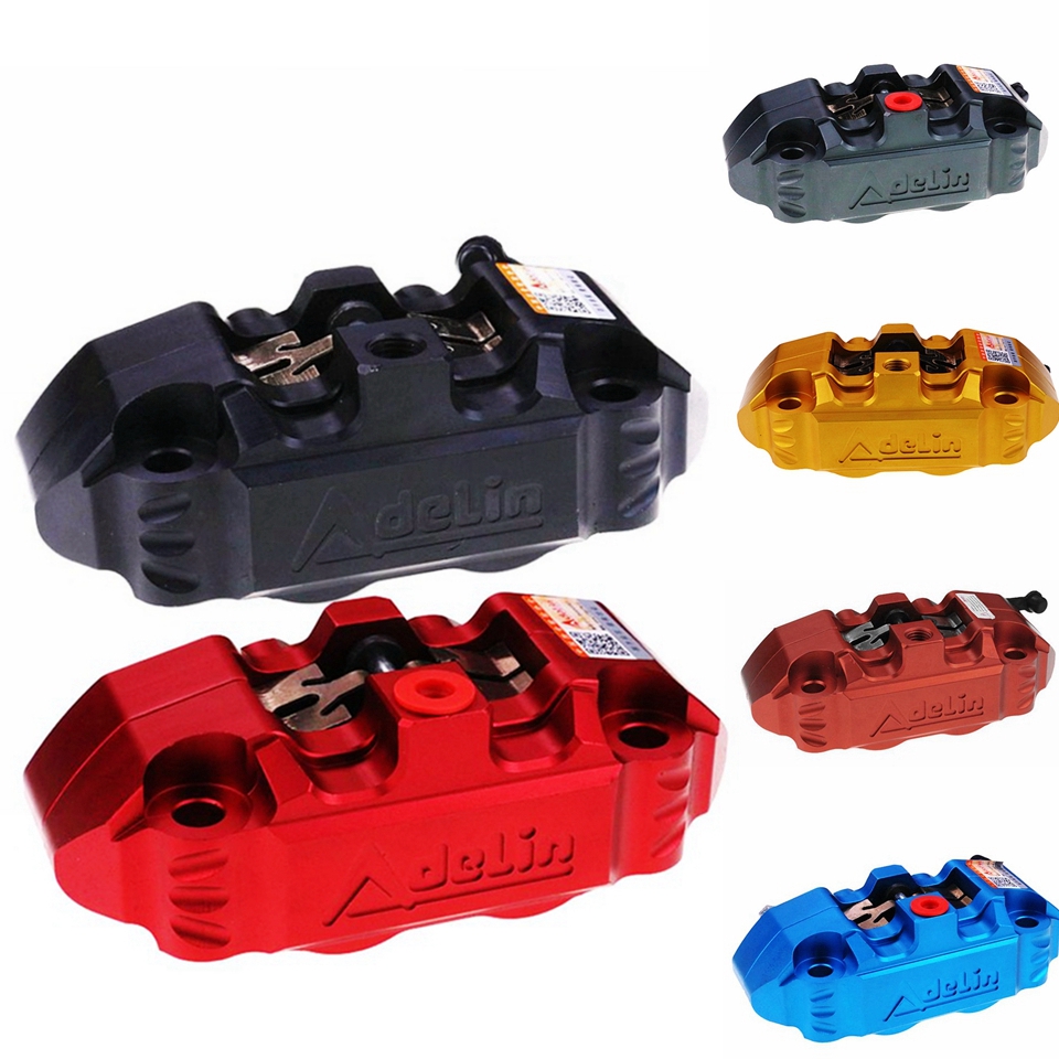 Adelin adl-14 sửa đổi xe máy xe máy điện bốn piston kẹp phanh cho wisp rsz yamaha bức xạ nhỏ