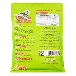 Bột phomai Tornado 1kg(cửa hàng 230k)