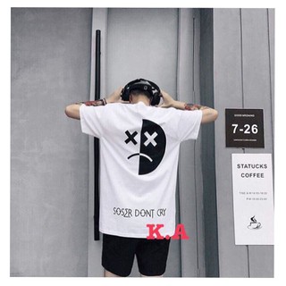 Áo phông mặt cười dấu X mếu