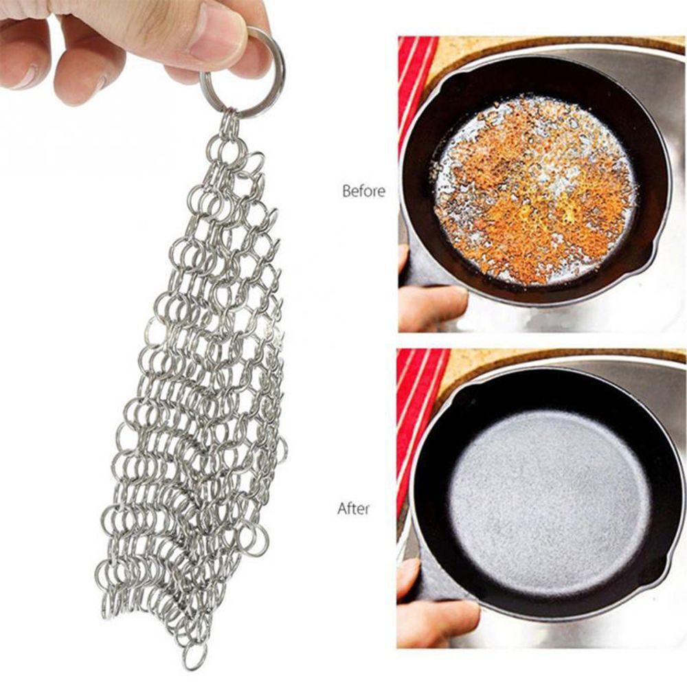 Miếng Rửa Chén Bằng Sắt Bền Bỉ Tiện Dụng Cho Nhà Bếp