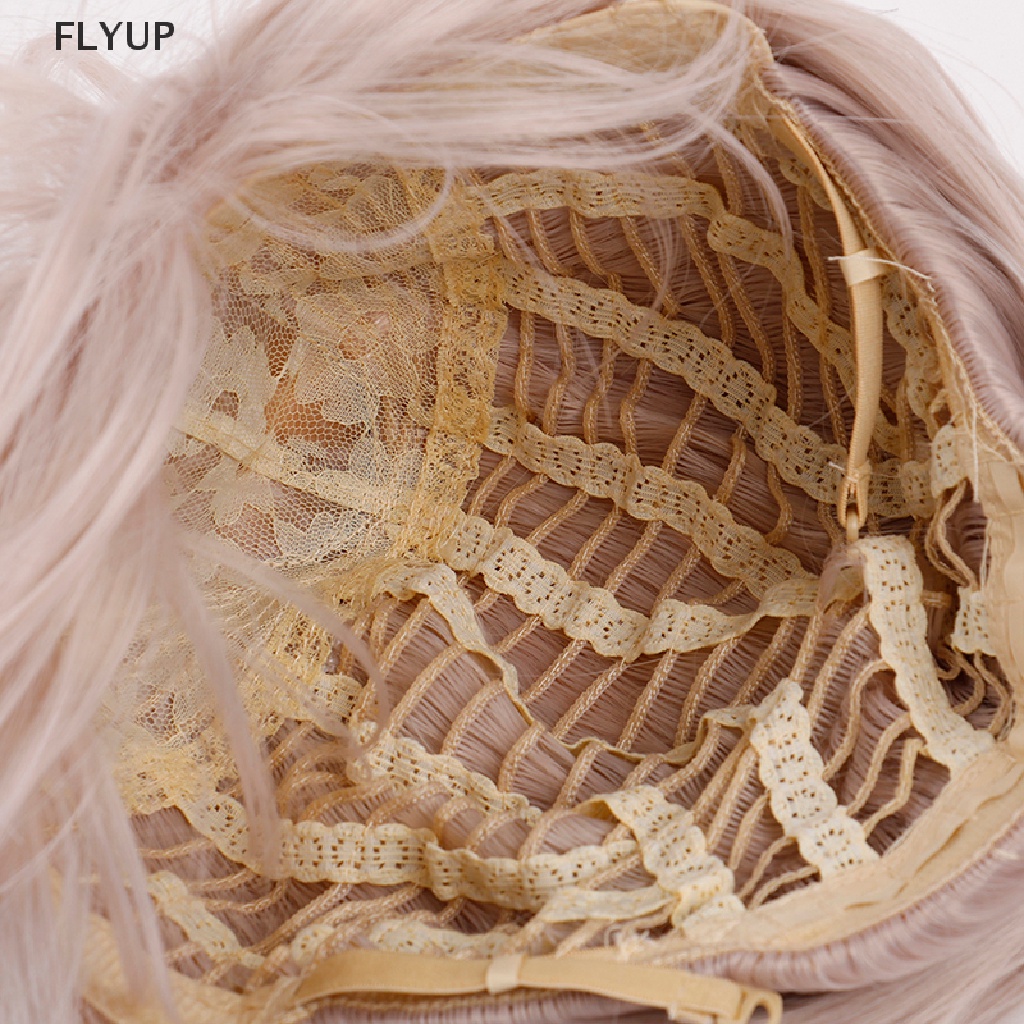 Tóc Giả Màu Be Gradient Hóa Trang Nhân Vật Game Kazuha