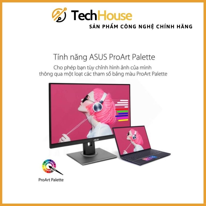 Màn hình máy tính ASUS ProArt PA278QV 27 inch 2K IPS - Bảo hành chính hãng 36 tháng | Tech House Official