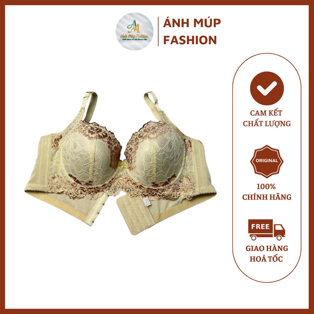 Áo lót Bigsize nữ 326 Ánh Múp Bigsize, Bra cup B có gọng, Bản to, Mềm mại, Nâng Ngực, Che khuyết điểm