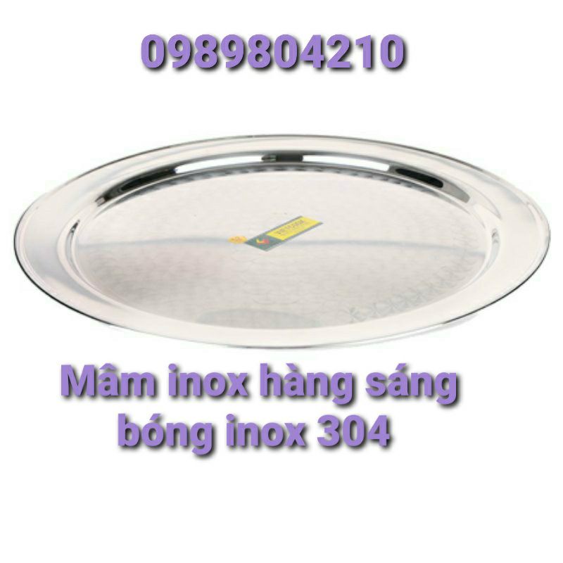 Mâm inox tròn  ,mâm vành inox  304 đủ size từ 40,44,48,52,56