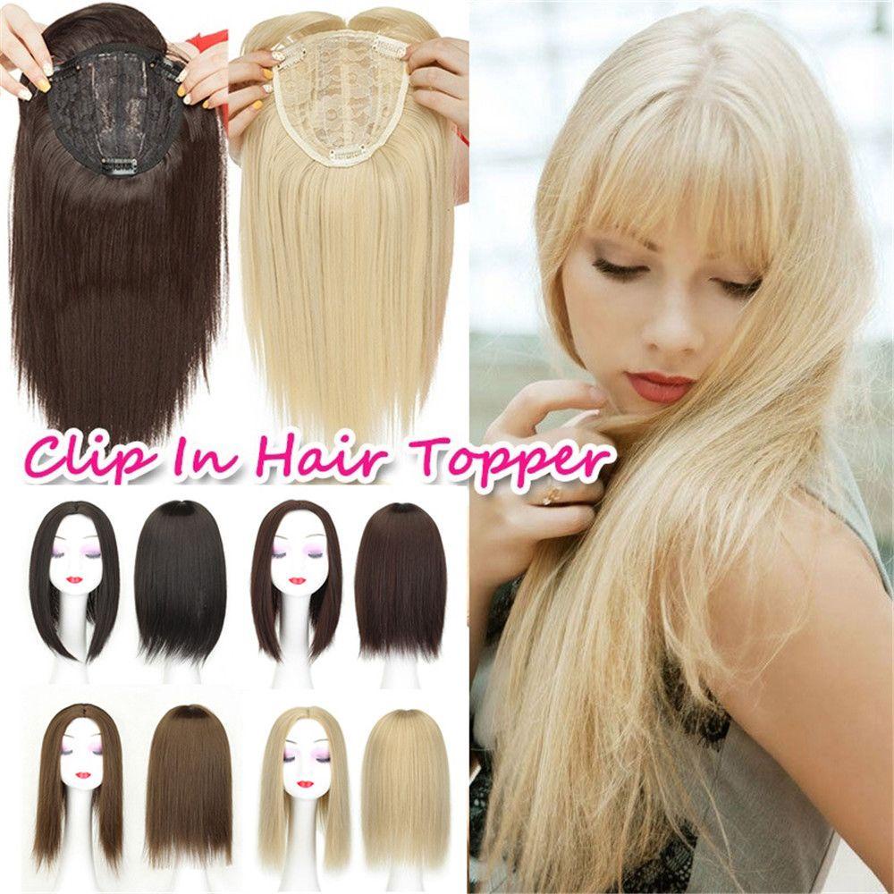 Kẹp Tóc Giả Bằng Sợi Tổng Hợp Chống Hói Tiện Dụng