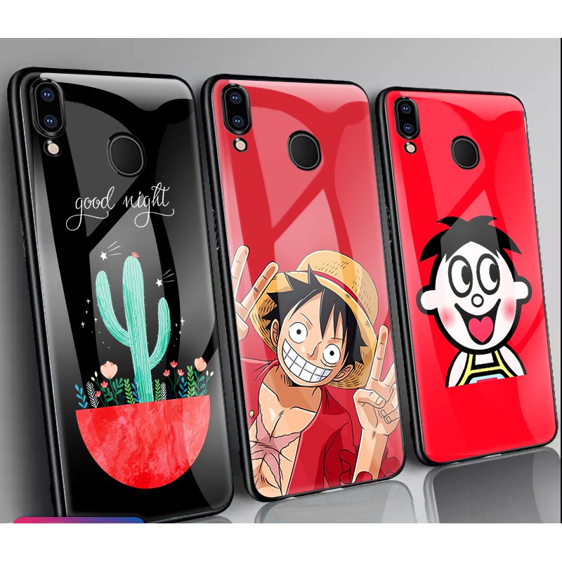 Ốp Samsung  M20,A20,A30 mặt kính gương bóng