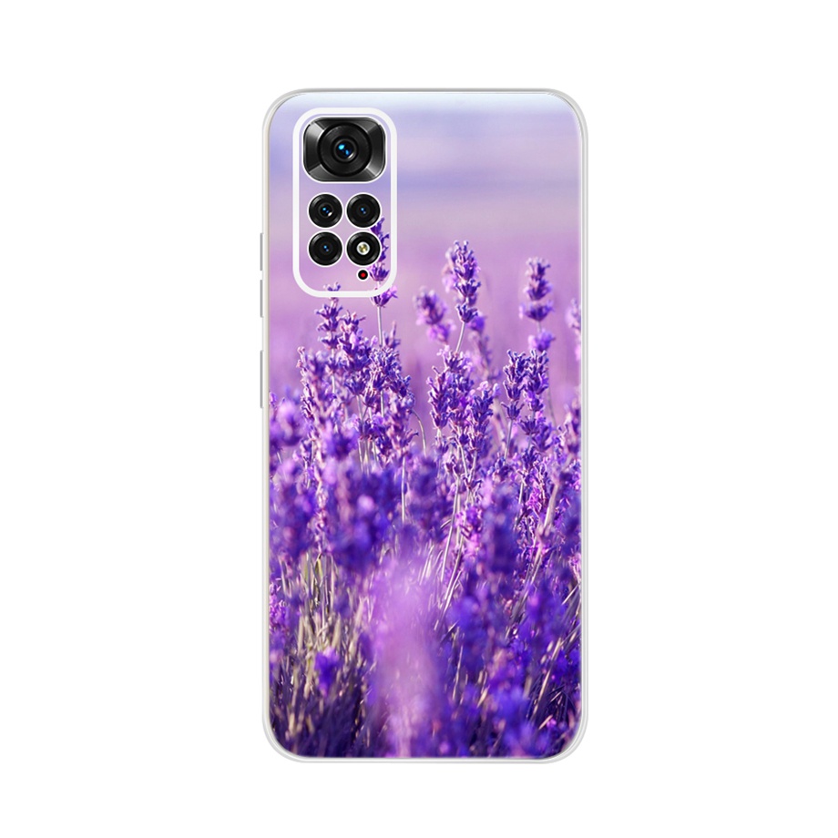 Ốp Điện Thoại Silicon Mềm Hình Hoa Cho Xiaomi Redmi Note 11 Note 11s Redmi Note11 Note 11 S 5.45
