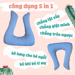 Gối chống lật cho bé Hapiso