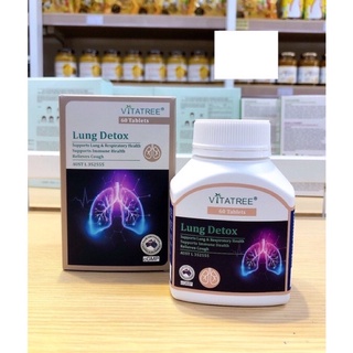 Viên uống thải độc phổi Vitatree Lung Detox