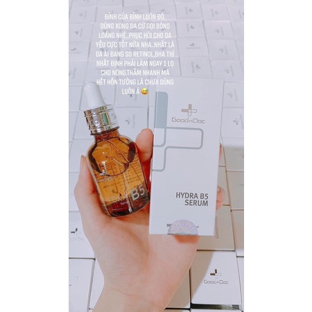 (hàng có sẵn ) Serum B5 Goodndoc  Dưỡng  ẩm, chống lão hoá, trắng da | BigBuy360 - bigbuy360.vn