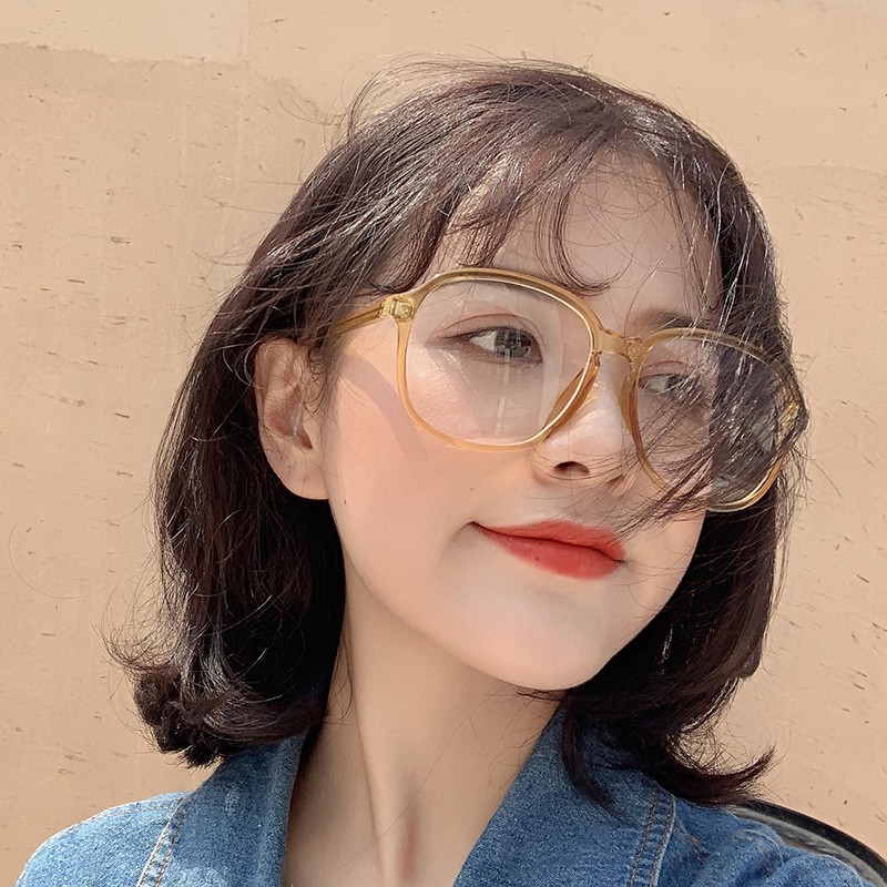 Mắt Kính Gọng Tròn Phong Cách Hàn Quốc Cho Nữ
