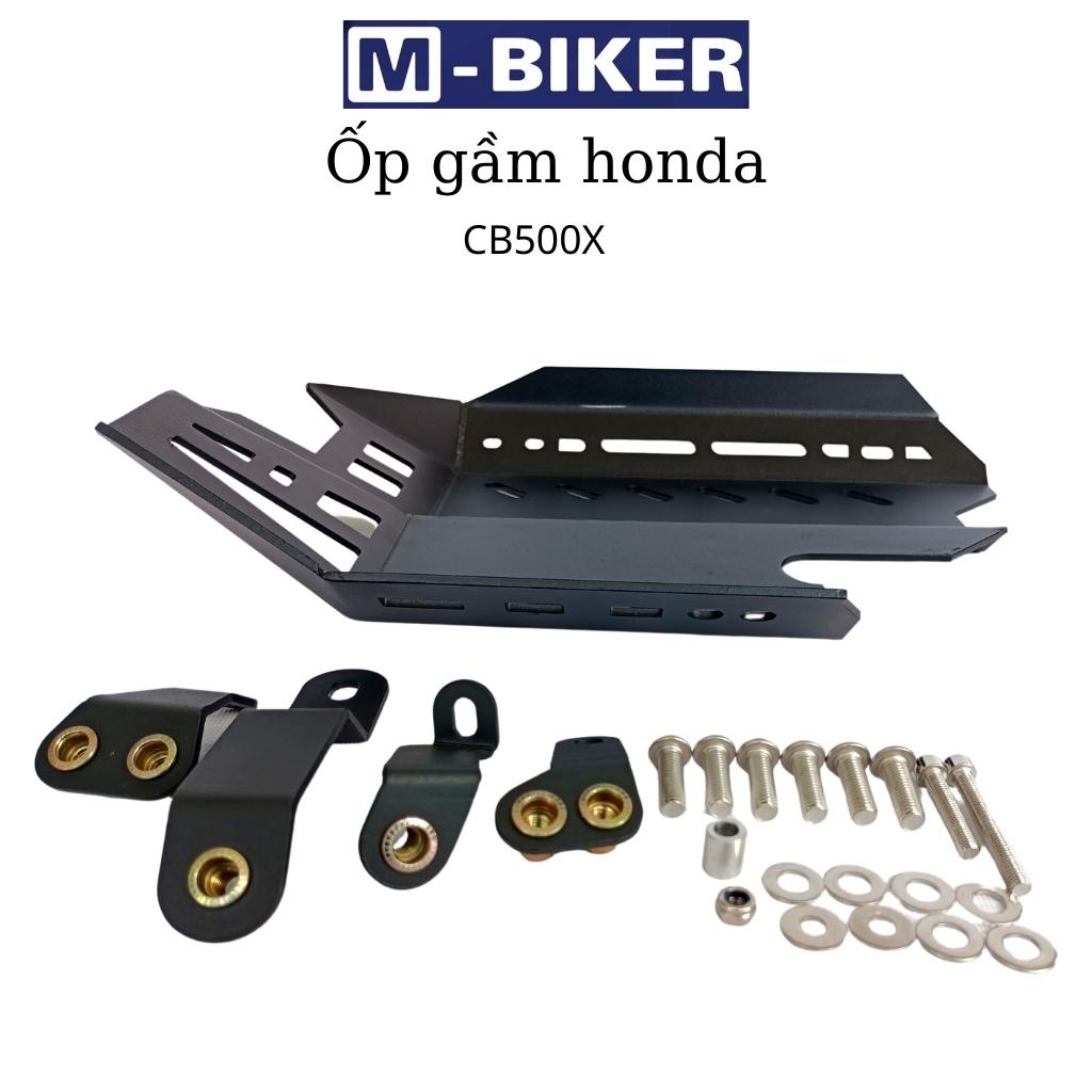 Bảo vệ gầm xe CB500X, khung bảo vệ lốc máy CB500X chính hãng Mbiker