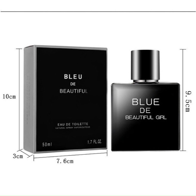 Nước Hoa Bleu De Beautiful Eau De Toilette 50ml Dành Cho Nam Hàng Chính Hãng Nội Địa Trung No.2008