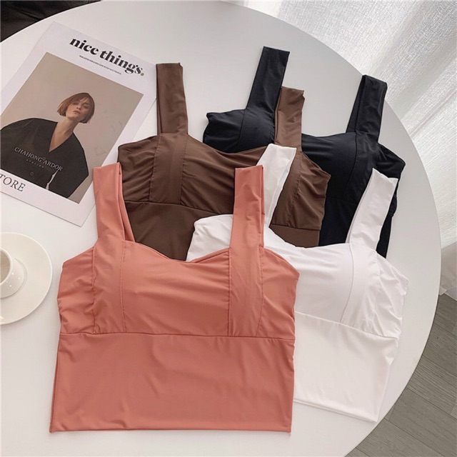 Áo bra tập gym yoga nữ chống sốc ngực thấm hút mồ hôi ôm dáng chất liệu cao cấp kiểu dáng thể thao YUKI STORE123