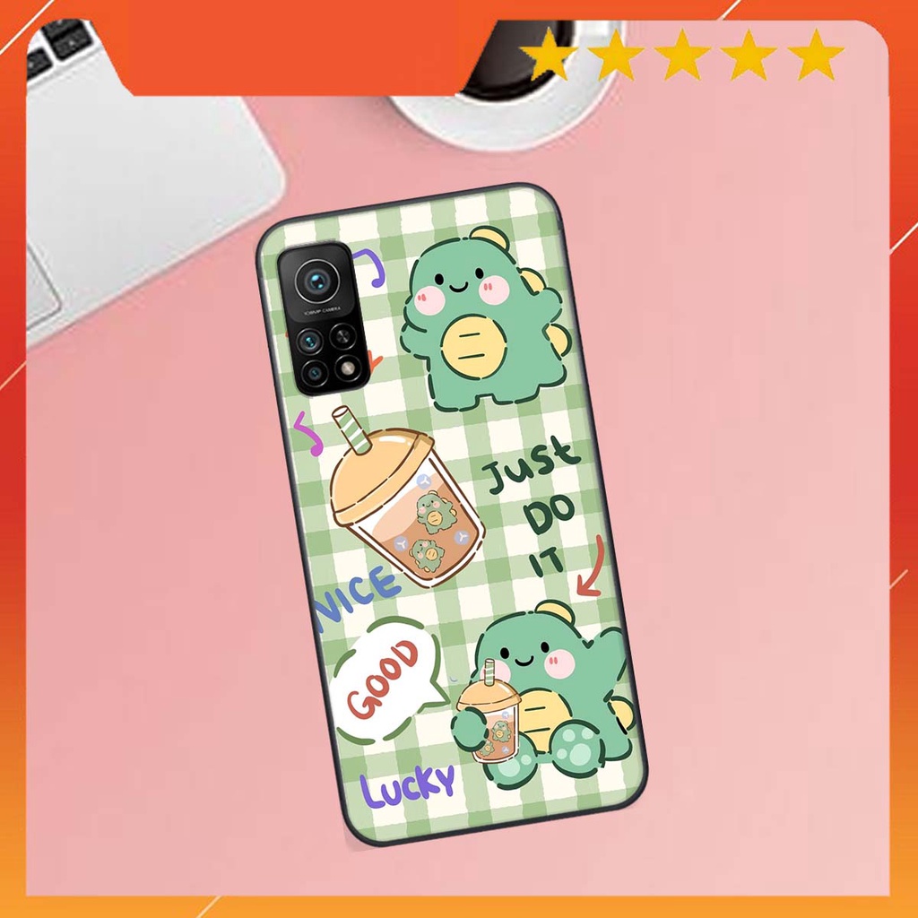 Ốp lưng Xiaomi MI 10T PRO 5G in hình khủng long , gấu nâu xinh xắn, siêu cute  mà còn vô cùng RẺ -ĐẸP