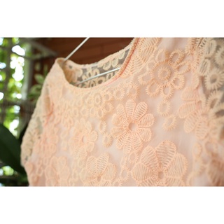 Chân váy ôm hồng cam size S