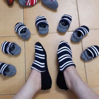 Combo đôi Giày nỉ mùa đông người lớn