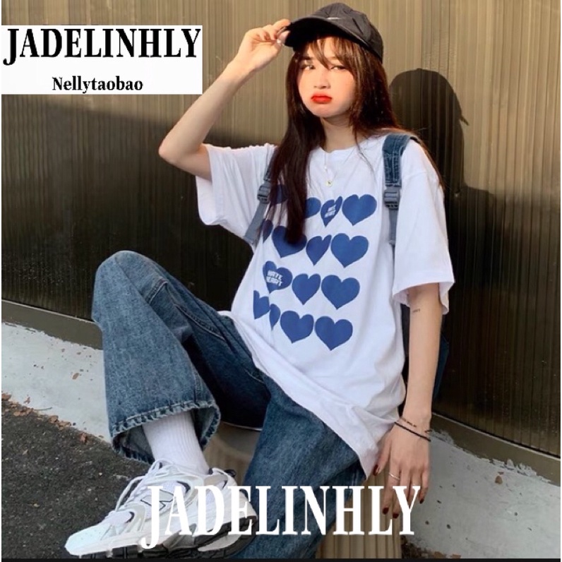 Áo phông nelly heybig sale (có sẵn) 4 tim hate heart