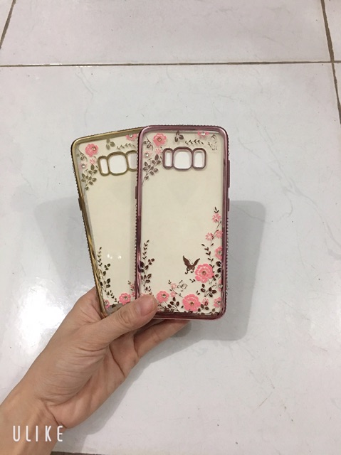 Ốp lưng hoa hồng sam sung S8,S8 Plus,S8+