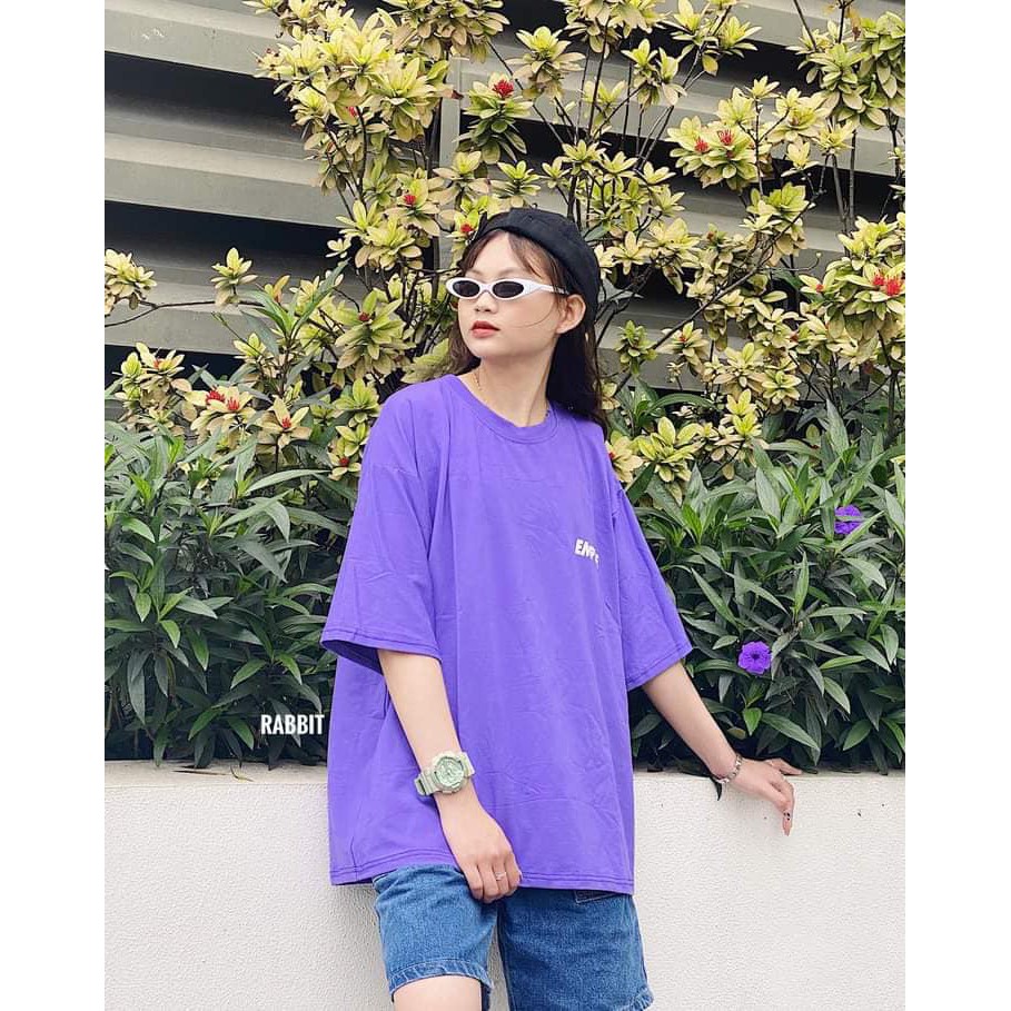 Áo Thun, áo phông Tím Empire Unisex ,Phông tay lỡ form rộng dáng suông oversize in hình cá tính Ulzzang HOT 🌸