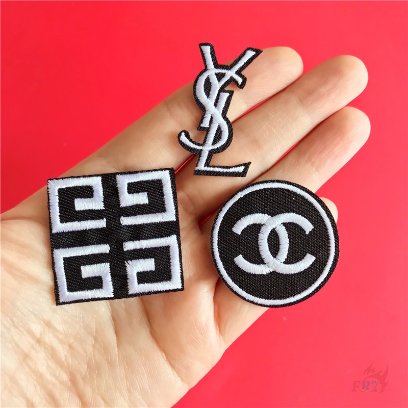 Miếng vá quần áo logo mini dạng ủi trang trí thủ công