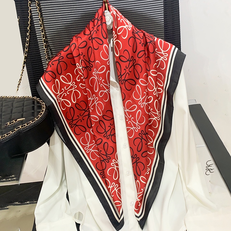 Khăn Choàng Chống Nắng Hình Vuông 90cm(35.4inch) Tudung WJ1007-102-03 Thời Trang