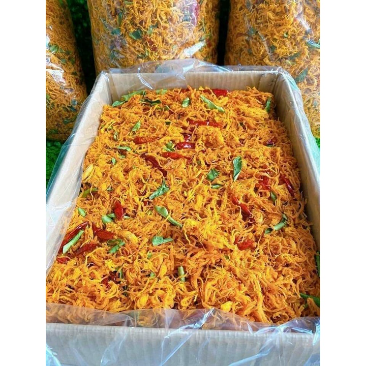 1KG KHÔ GÀ LÁ CHANH XÉ CAY LOẠI NGON ĐẶC BIỆT | BigBuy360 - bigbuy360.vn