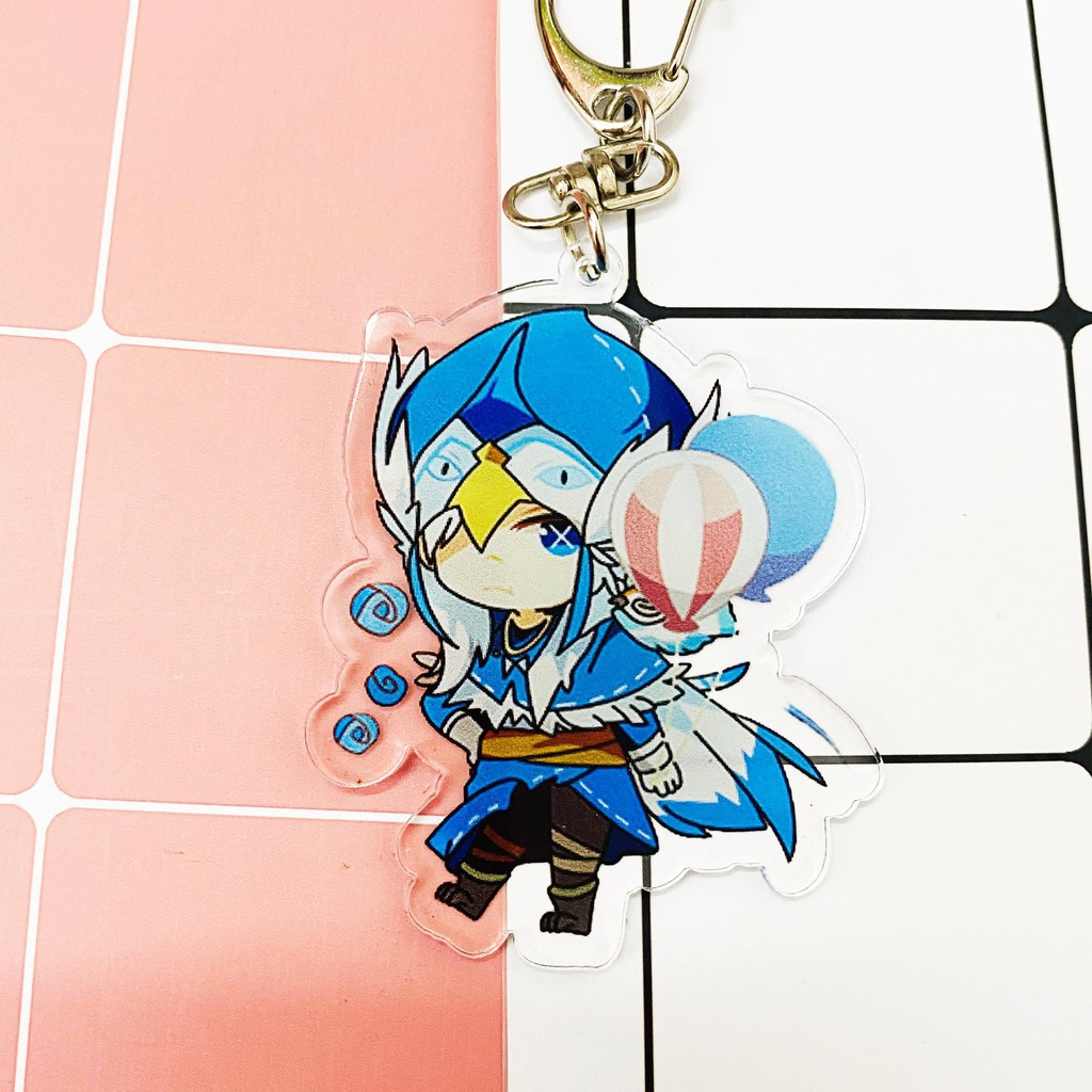 ( Mica trong acrylic ) (Ver 1) Móc khóa Identity V Nhân cách thứ năm cute quà tặng xinh xắn dễ thương chibi anime part 1