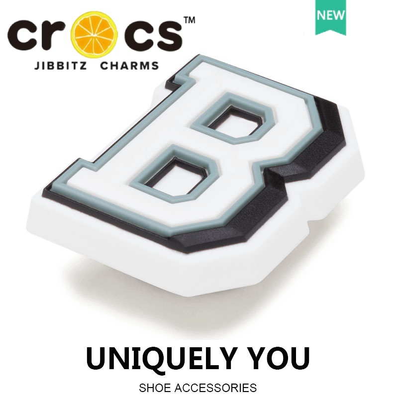 Khóa Dây Giày crocs In Chữ Cái Từ A-Z Chất Lượng Cao