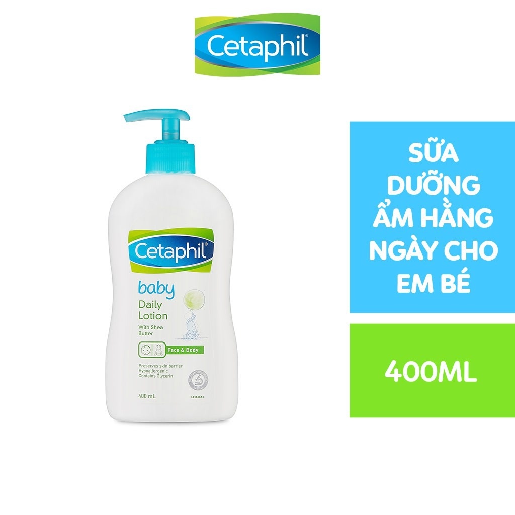 Sữa Dưỡng Da Hằng Ngày Cho Bé Cetaphil Baby Daily Lotion 400ml