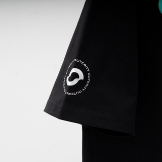 G0Ma /Áo thun Outerity Rainbow Đen Ver2.0 - ORP143BLK!