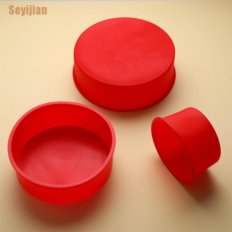 Khuôn Silicone Làm Bánh Hình Tròn / Chữ Nhật