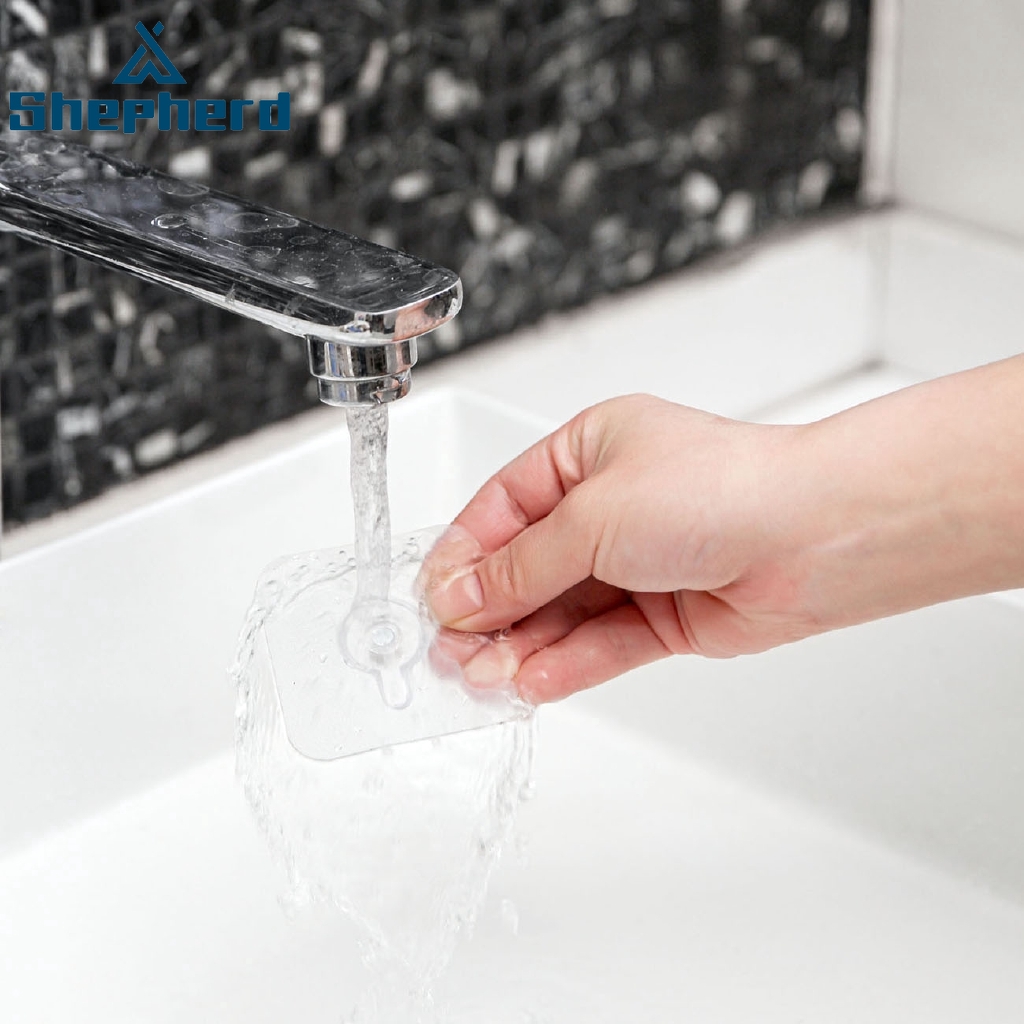 Shepherd Móc treo đồ tự dính không cần khoan tiết kiệm không gian tiện dụng