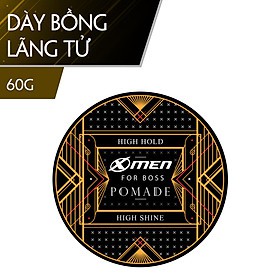 SÁP TẠO KIỂU TÓC XMEN FOR BOSS POMADE DÀY BỒNG LÃNG TỬ 60gr