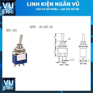 Combo 5 Công Tắc Gạt MTS-103