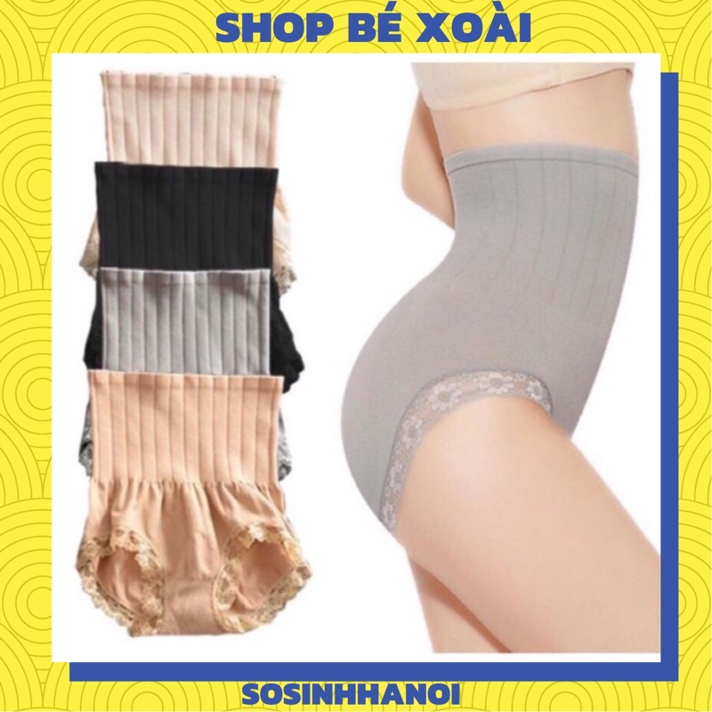 Quần ghen bụng cạp chun, quần định hình, nịt bụng  - hàng cao cấp túi zip